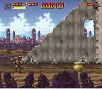 une photo d'Ã©cran de Indiana Jones Greatest Adventures sur Nintendo Super Nes
